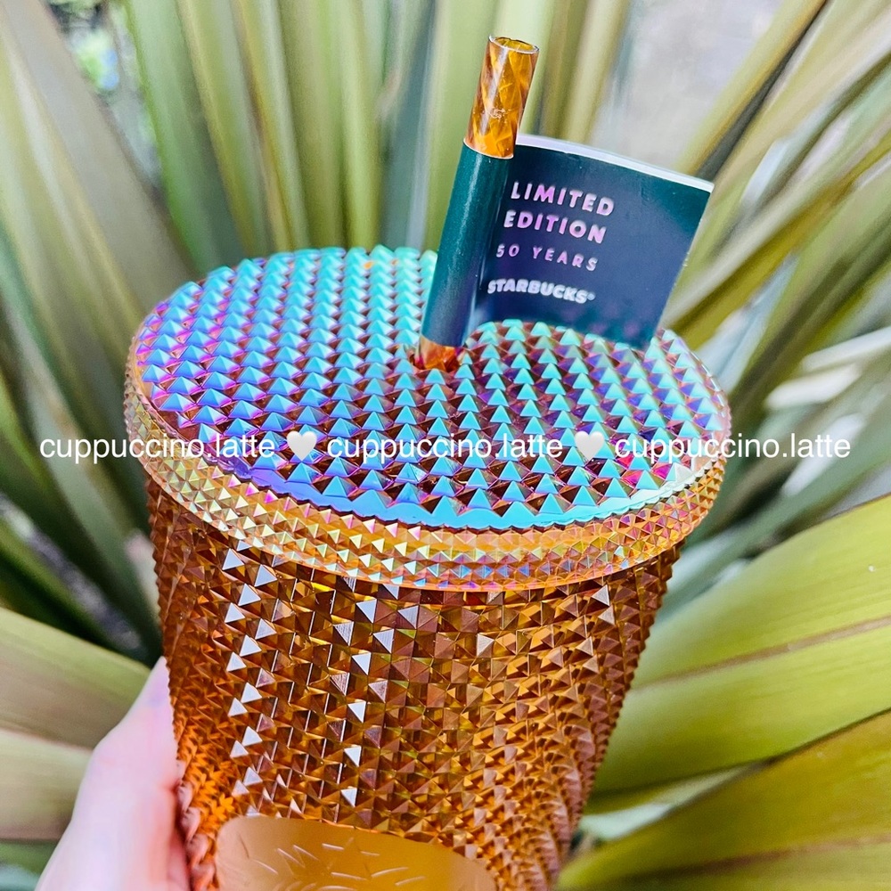 ✨NEW✨Starbucks Venti Honeycomb Anniversary Studded - Picture 4 of 6
